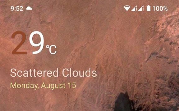 OnePlus Weather Widget